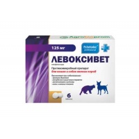 Пчелодар "Левоксивет" для кошек и собак мелких пород упаковка, 6 таб.