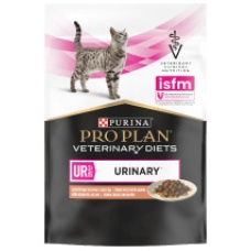 Purina Вет Диета консервы для кошек при мочекаменной болезни лосось
