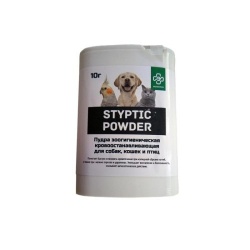 Пудра кровоостанавливающая STYPTIC POWDER для собак, кошек и птиц