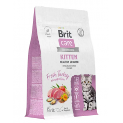Brit Care сухой корм для котят, беременных и кормящих кошек, индейка, 400 г