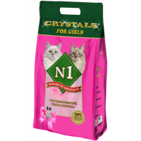 Crystals For Girls силикагелевый наполнитель для кошек, 5л