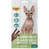 Мнямс лакомство для кошек мясные палочки, утка, кролик