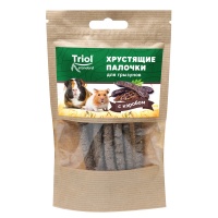 Тriol хрустящие палочки для грызунов с кэробом