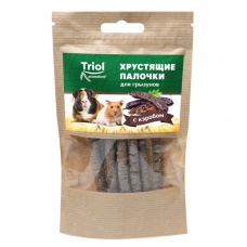 Тriol хрустящие палочки для грызунов с кэробом