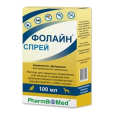 Фолайн спрей, уп. 100 мл.