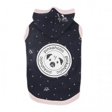 PINKAHOLIC Толстовка с капюшоном для собак ROYAL PUG, синяя