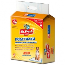 Mr.Fresh Expert Super Подстилки для приучения к месту 40х60