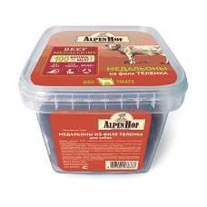 AlpenHof Лакомство Медальоны из филе теленка для собак 450 г