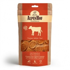AlpenHof Лакомство Медальоны из теленка для мел собак/щенков 50г