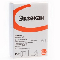 Экзекан (Сева), 16 сахарных кубиков - упаковка 16 шт.