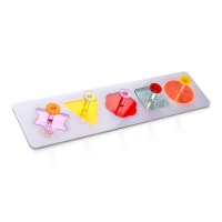 HAPPY BIRD Игрушка для средних птиц развивающая "Пазл", 40х10х4см