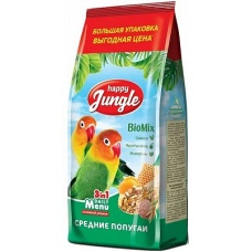 Happy Jungle Корм для средних попугаев
