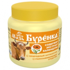 Мазь "Буренка" серия Фито с экстрактом календулы, 200г банка