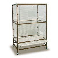 MONTANA Клетка для малых птиц "Paradiso 120", Choco-vanile, 120х81х180см