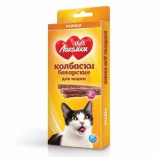 МультиЛакомки Колбаски из курицы для кошек 30 гр , A702