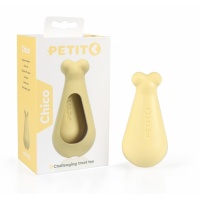 PETIT Игрушка для щенков развивающая "Chico", желтая, 12x6x6cм