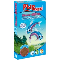 РЫБята "Мини-МЕНЮ" деликат. корм для растущих рыб, 35г