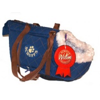 SCRUFFS Сумка-переноска для собак "Wilton", синяя, 38х20х24см