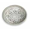 TARHONG Миска для животных "Boho Medallion", белая с рисунком, 13х13х2,8см (180мл)