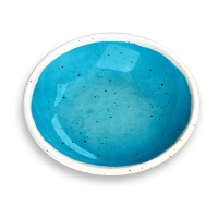 TARHONG Миска для животных "Desert Wash", бело-голубая, 13,3х2,8см (180мл)