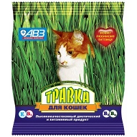 Травка для кошек 30г (пакет) АВЗ