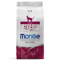 Monge Cat Indoor корм для домашних кошек 1,5 кг + В ПОДАРОК беззерновой корм из трески для взрослых кошек 1,5 кг