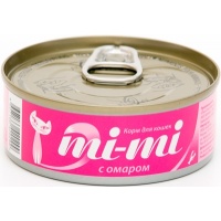 MI-MI консервы для кошек и котят с омаром
