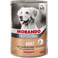 Morando Professional консервы для собак паштет с Курицей и печенью