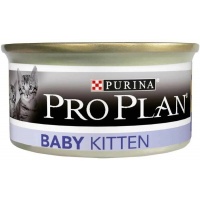 Pro Plan консервы бебимусс для котят курица