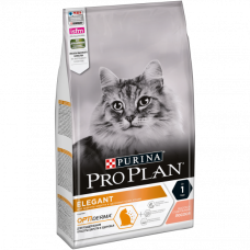 Pro Plan сухой корм для кошек для шерсти лосось
