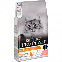 Pro Plan сухой корм для кошек для шерсти лосось