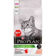 Pro Plan сухой корм для стерилизованных кошек органы чувств лосось