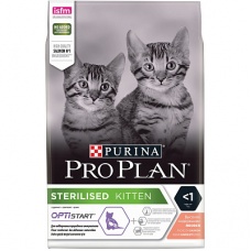 Pro Plan сухой корм для стерилизованных котят лосось